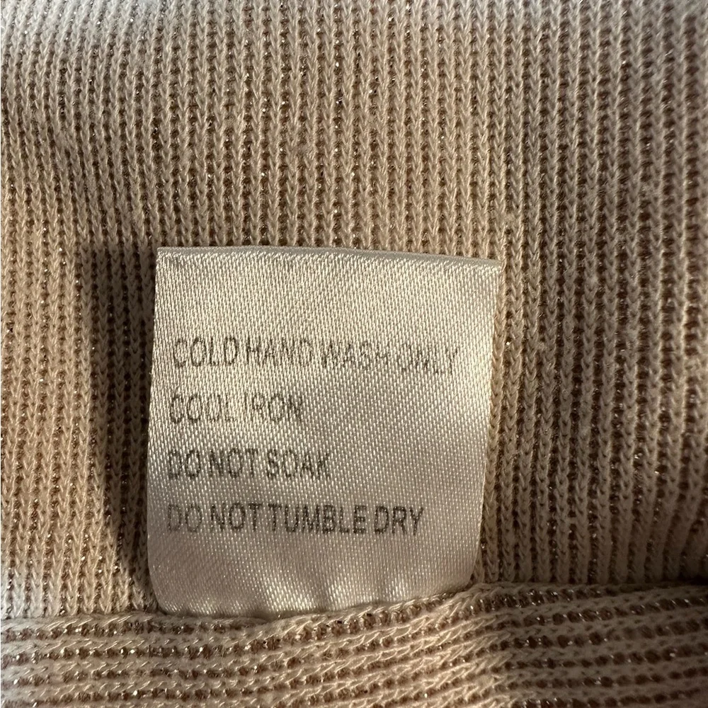 Princess Polly Simi Top Pink Shimmer Glittery Bow Cropped Coquette Size 6 - Picture 10 of 13